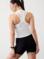 Momentum Seamless High Neck Crop Tank