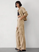 Paradise Mid Rise Straight Leg Cargo Pant