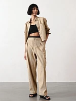 Paradise Mid Rise Straight Leg Cargo Pant