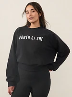 Power of She Crew Sweatshirt