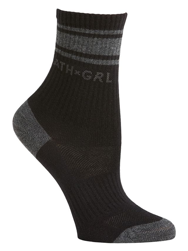 Athleta Everyday Quarter Crew Sock