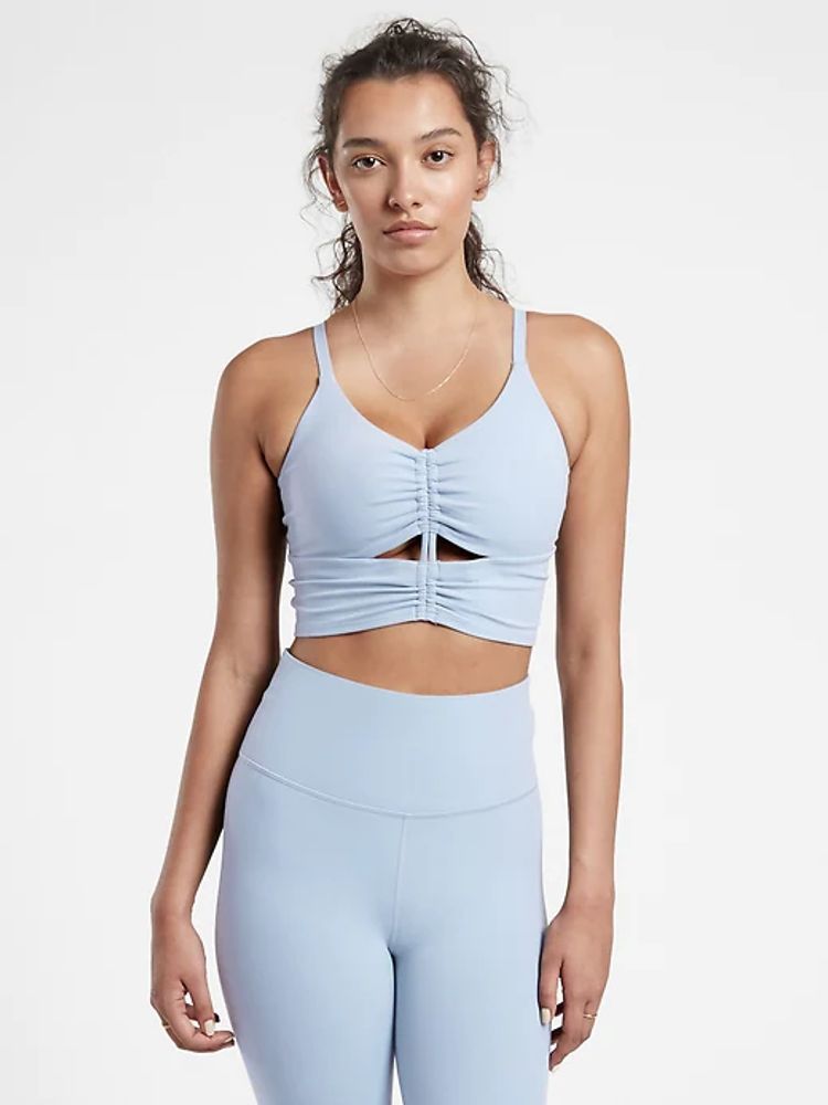 Cinch Longline Bra D-DD, Athleta