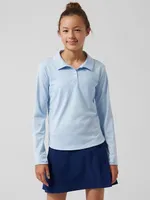 Athleta Girl School Day Longsleeve Polo