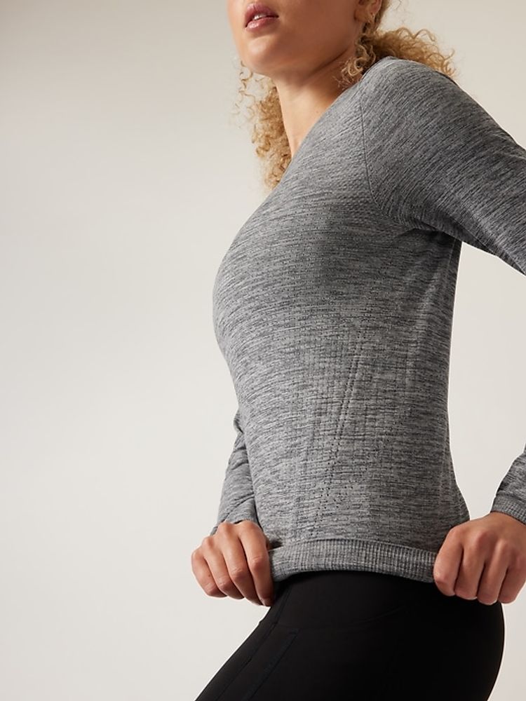 Motion Seamless Heather Top