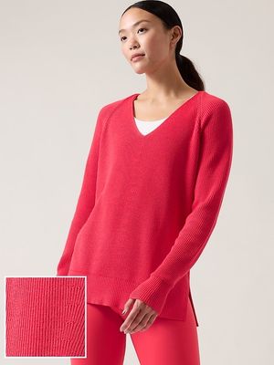Hanover Refined V-Neck Sweater