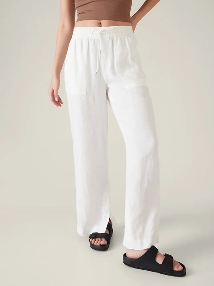 Retreat Wide Leg Linen Pant