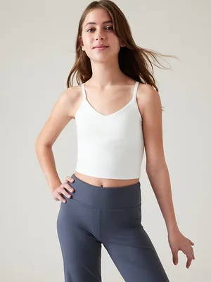 Athleta Girl Elation Crop Adjustable Bra