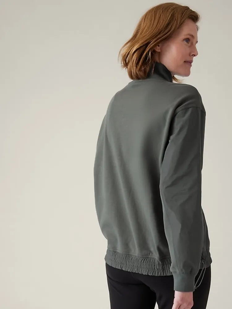 Triumph Hybrid Funnel Neck Sweatshirt