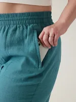 Retreat Linen Wide Leg Pant