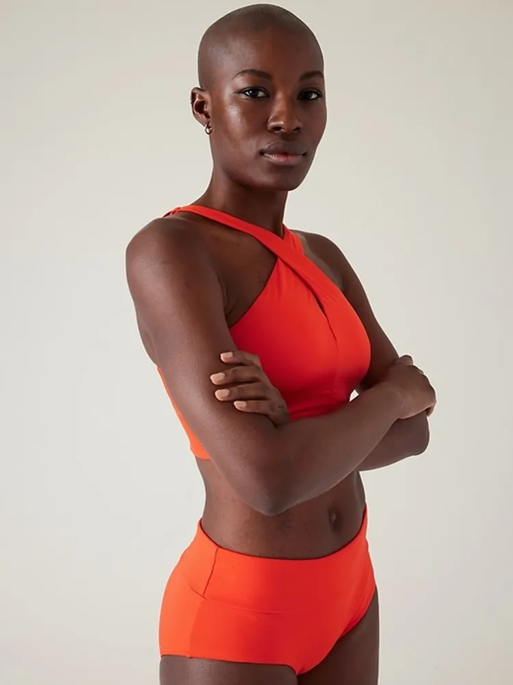 Crossed Bikini Top A-C