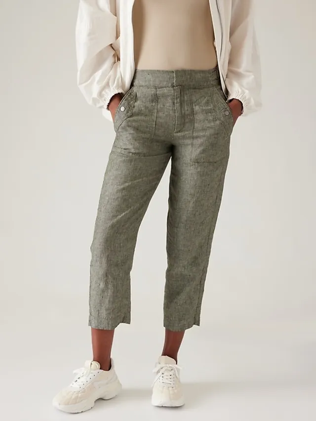 Banana Republic Slim Linen-Cotton Traveler Pant