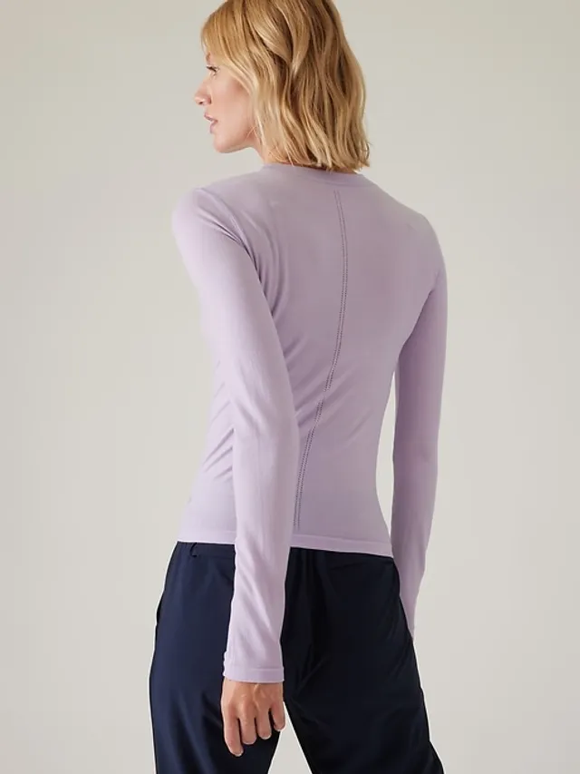 Athleta MOMENTUM SEAMLESS TANK - Top - nightfall purple/purple