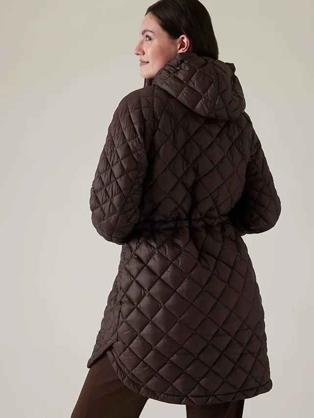 Athleta Whisper Featherless Wrap Coat