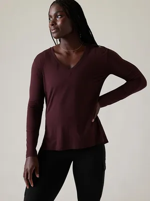 Outbound V-Neck Top