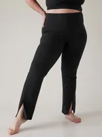 Elation Ultra High Rise Split Flare Pant