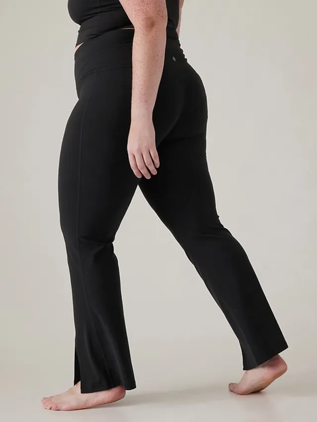 Shinestar Split Flare Pant - Women's Pants in Black