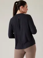 With Ease Open Back Top