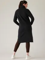 Alpine Turtleneck Sweater Dress