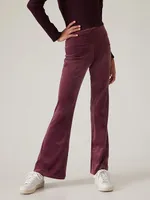 Athleta Girl Chit Chat Velvet Flare Pant