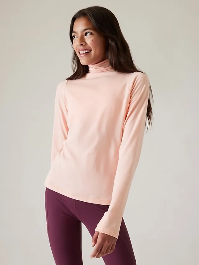 Jess Long-Sleeve Turtleneck Top