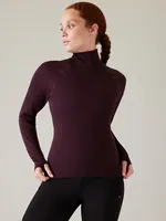 Flurry Seamless Turtleneck Top