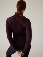 Flurry Seamless Turtleneck Top