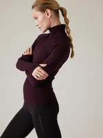 Flurry Seamless Turtleneck Top