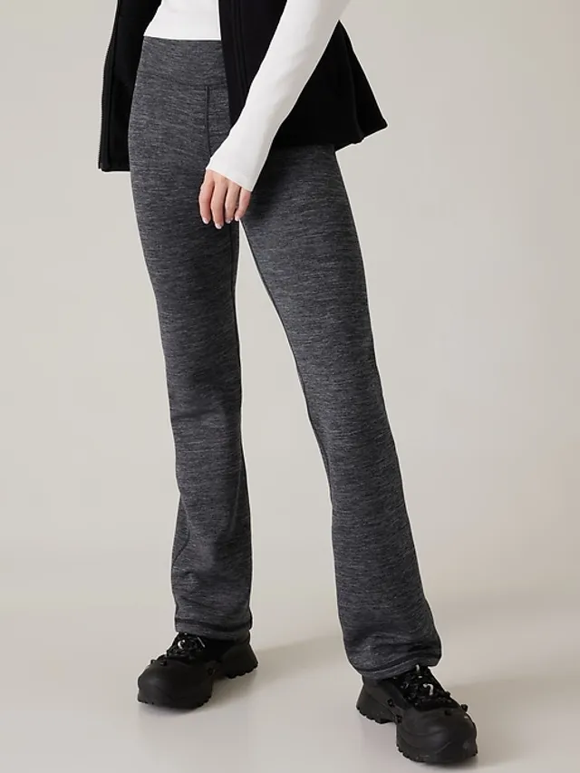 ATHLETA ST S TALL Altitude Pant in Polartec, Black Warm Fleece-Lined Pants  NWT $123.11 - PicClick AU