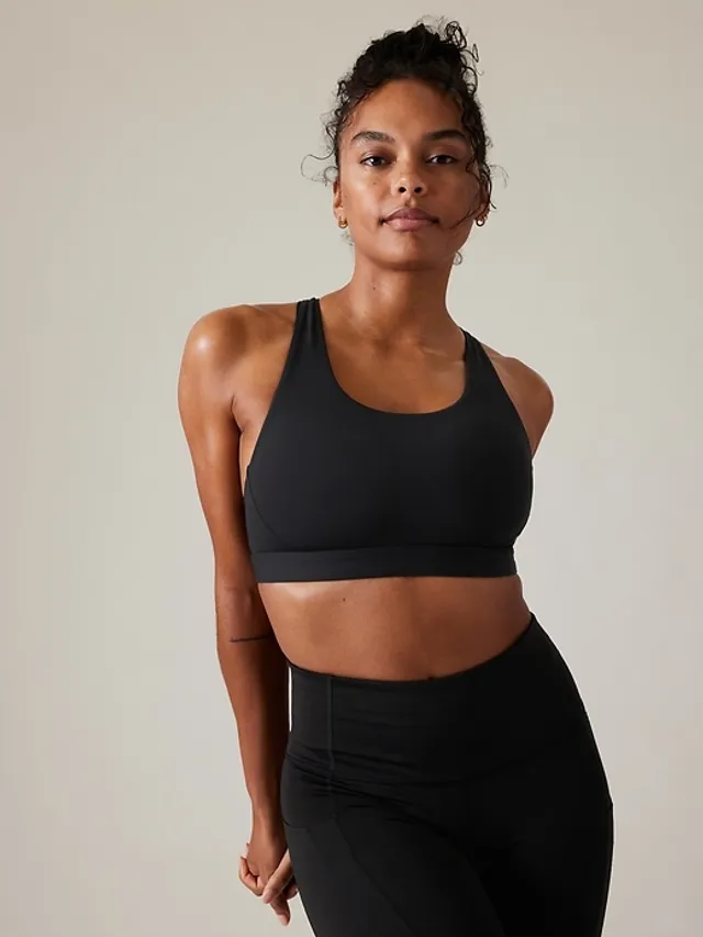 Buy Athleta Red A-C Cup Transcend Plunge Low Impact Sports Bra