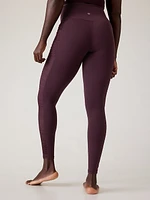 Salutation Stash High Rise Ruched Mesh Legging