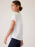 Athleta Girl With Ease Tee