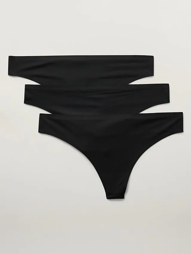 Lululemon UnderEase Mid-Rise Boyshort Underwear 3 Pack - Black