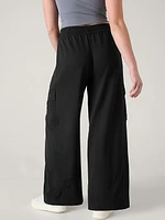 Retroterry High Rise Wide Leg Cargo Pant