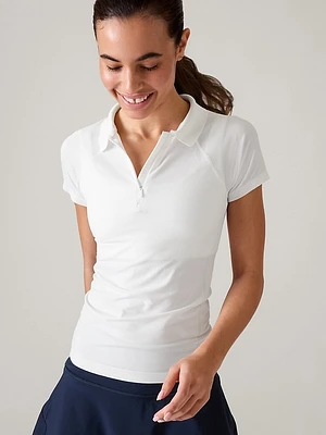 Momentum Seamless Polo Tee