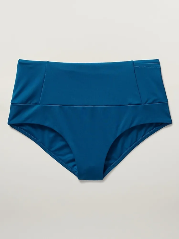 Ultra High Waist Pocket Swim Bottom