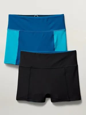 Athleta Girl Reversible 2" Swim Short