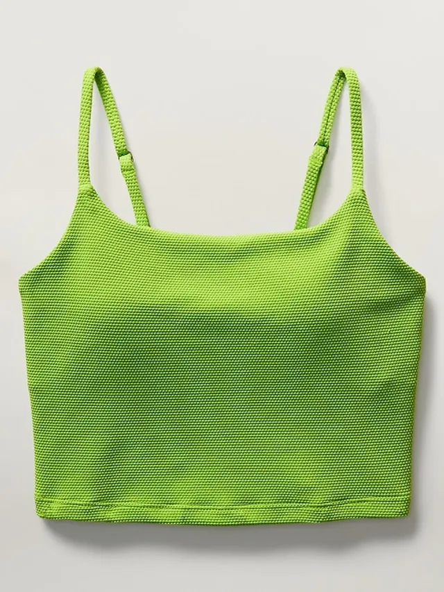 NWT Athleta D-DD Plunge Tankini Top,  Green SIZE S #531211