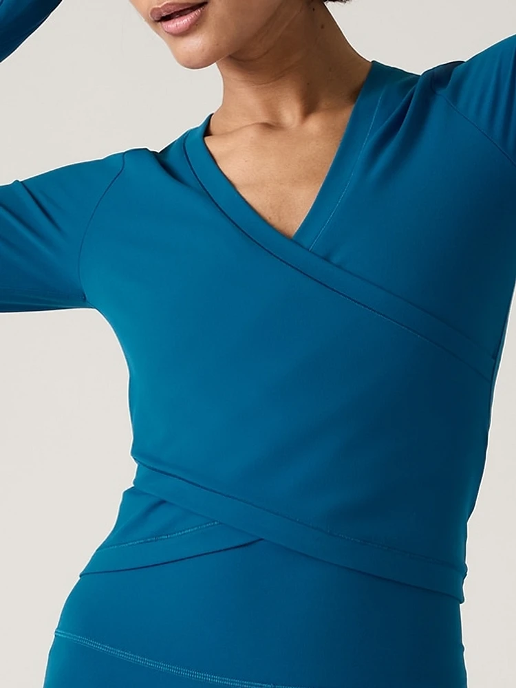 Transcend Wrap Top