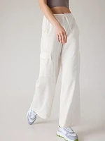 Retroterry High Rise Wide Leg Cargo Pant