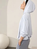 Seasoft Bubble Hem Hoodie