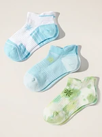 Athleta Girl Everyday Ankle Sock 3-Pack