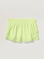 Mesh Racer Run Mid Rise 4 Short