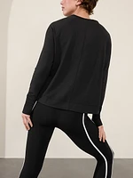 Coaster Luxe Rib High Hip Sweatshirt