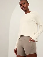 Coaster Luxe Rib High Hip Sweatshirt