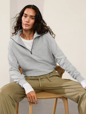 Forever Fleece Relaxed 1/4 Zip Sweatshirt