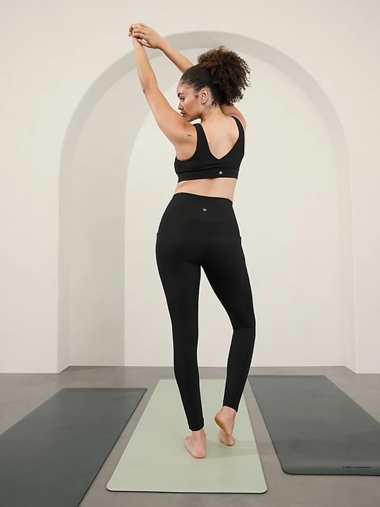 Salutation Stash High Rise Rib Mix Legging