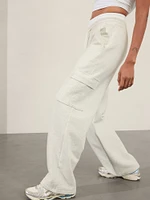 Forever Fleece Mid Rise Cargo Pant