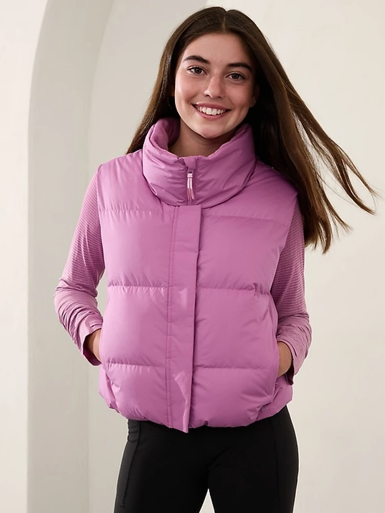 Athleta Girl Cloud Nine Down Vest