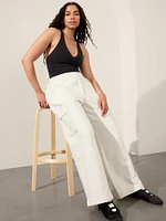 Forever Fleece Mid Rise Cargo Pant