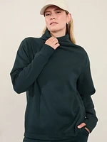 Cozy Karma Twist Neck Sweatshirt